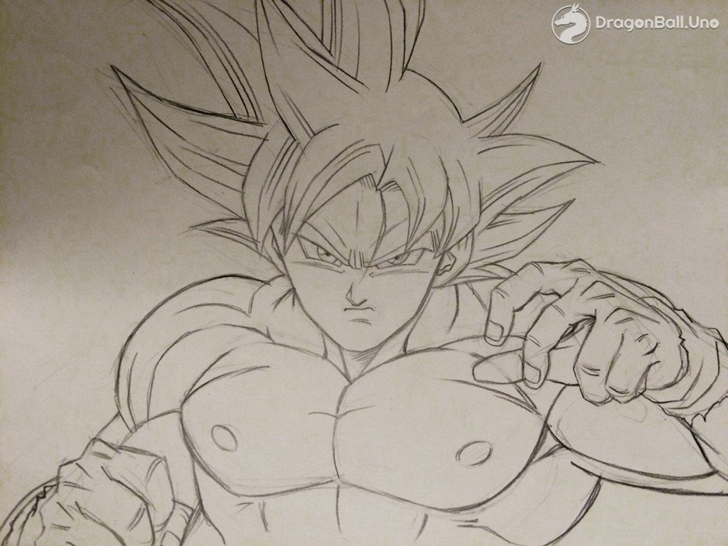 Goku Ultra Instinct Dibujo De Goku Goku A Lapiz Personajes De Goku Sexiz Pix